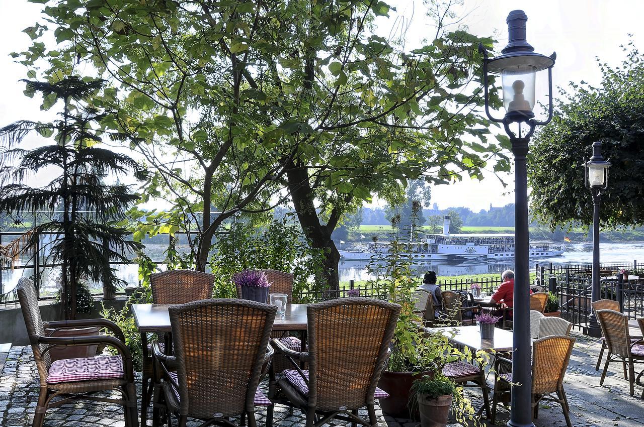 Elbterrasse Wachwitz Hotel เดรสเดน ภายนอก รูปภาพ