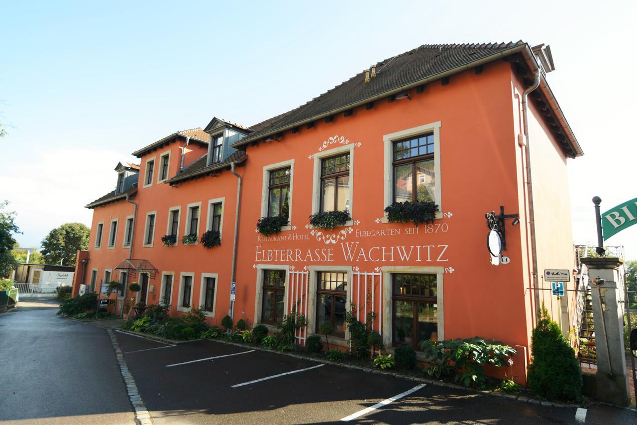 Elbterrasse Wachwitz Hotel เดรสเดน ภายนอก รูปภาพ